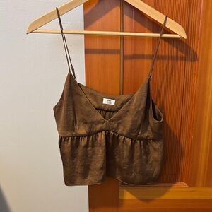 Little Moon Deep Brown Camisole